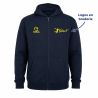 SWEAT ZIPPÉ CAPUCHE COTON BRODÉ Homme / Enfant - R6421H/E - HBC TALANT