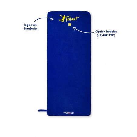 SERVIETTE SPORT EPONGE BRODÉE60 x 145 - R7100G - HBC TALANT