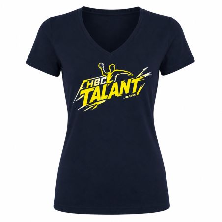 T-SHIRT COTON 155g Col V Femme - R6646 - HBC TALANT
