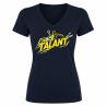 T-SHIRT COTON 155g Col V Femme - R6646 - HBC TALANT