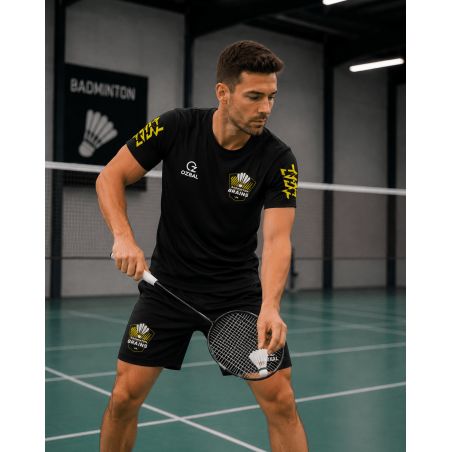 T-SHIRT CLASSIC Homme / Enfant - R0425H/E - BRAINS BADMINTON