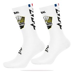 CHAUSSETTES MI-HAUTES CUSTOM Sublimées - HYOZ-800H - BRAINS BADMINTON