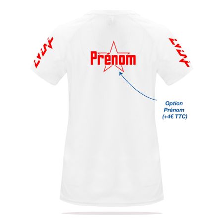T-SHIRT ECHAUFFEMENT 135 CLASSIC TONIC Femme - R0408 - ES EYSINAISE BASKET