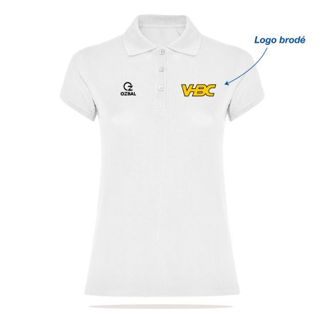 POLO COTON BRODÉ Femme - R6634 - VILLENAVE HANDBALL
