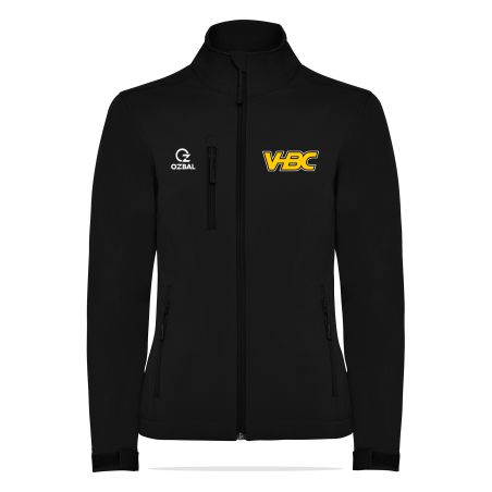 VESTE SOFTSHELL BRODÉE Femme - R6437 - VILLENAVE HANDBALL