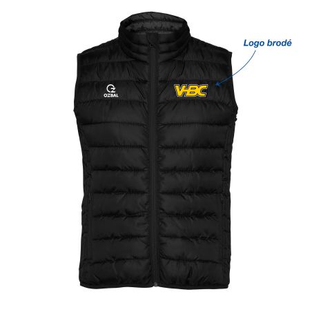 GILET DOUDOUNE BRODÉ Femme - R5093 - VILLENAVE HANDBALL