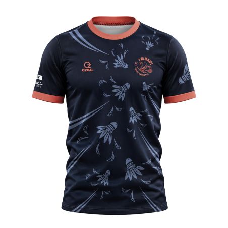 MAILLOT PRIMO PRINT MC Homme / Enfant - BUOZ-700SRH/E - PORNIC BADMINTON