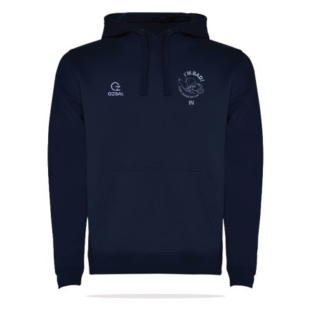 SWEAT COTON CAPUCHEHomme / Enfant - R1067H/E - PORNIC BADMINTON