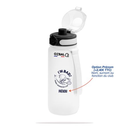 GOURDE PCTG TRANSLUCIDE 750ml - R1579 - PORNIC BADMINTON