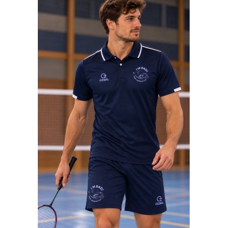 POLO SPORT CLASSIC R+ BICOLOR Homme / Enfant - R0402 - PORNIC BADMINTON