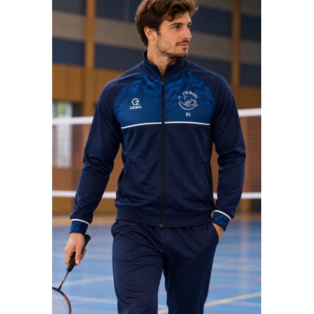 VESTE SURVÊTEMENT 1.2 PULSE Homme / Enfant - AOZ-513H/E - PORNIC BADMINTON