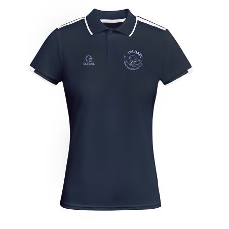 POLO SPORT CLASSIC R+ BICOLOR Femme - R0409 - PORNIC BADMINTON