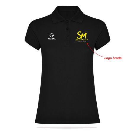 POLO COTON BRODÉ Femme - R6634 - STADE MONTOIS VOLLEY
