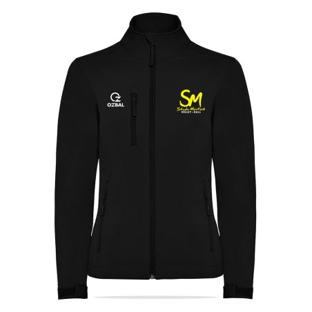VESTE SOFTSHELL BRODÉE Femme - R6437 - STADE MONTOIS VOLLEY