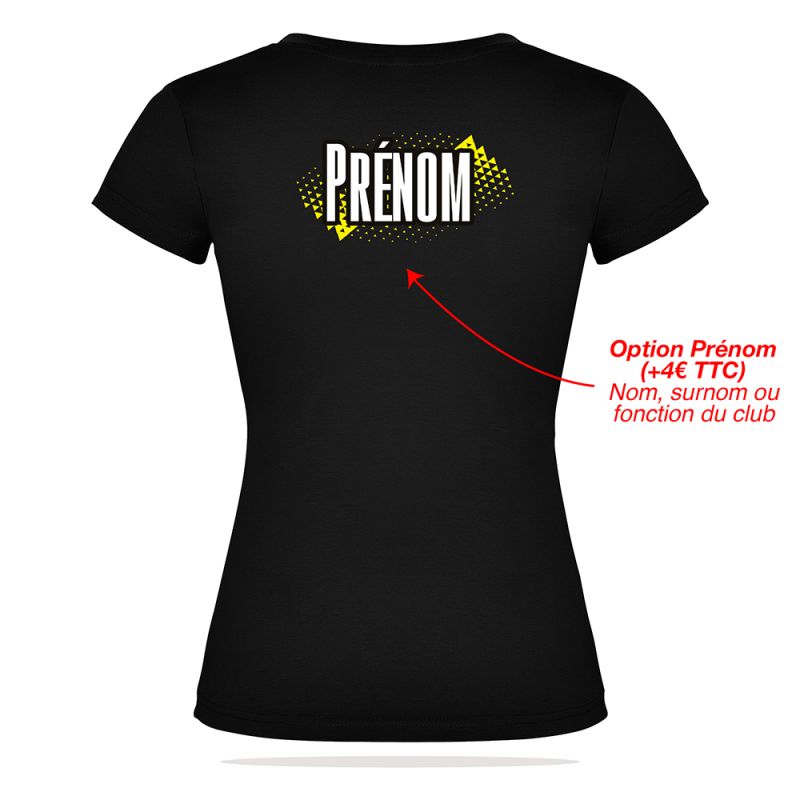 T-SHIRT COTON 155g - Femme - R6627/R6646 - STADE MONTOIS VOLLEY