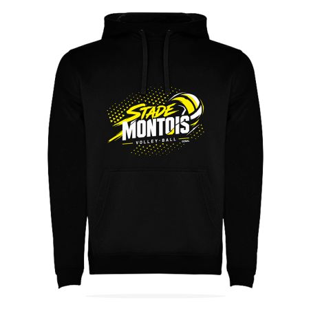 SWEAT COTON CAPUCHEHomme / Enfant - R1067H/E - STADE MONTOIS VOLLEY