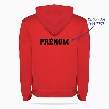 SWEAT COTON CAPUCHE  Homme / Enfant - R1067H/E - ASBPG BASKET