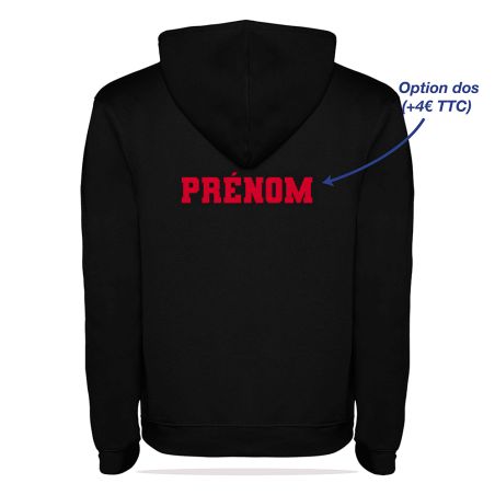 SWEAT COTON CAPUCHE  Homme / Enfant - R1067H/E - ASBPG BASKET