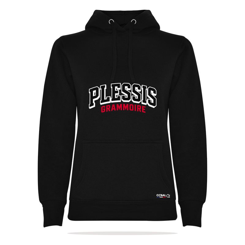 SWEAT COTON CAPUCHE Femme - R1068 - ASBPG BASKET