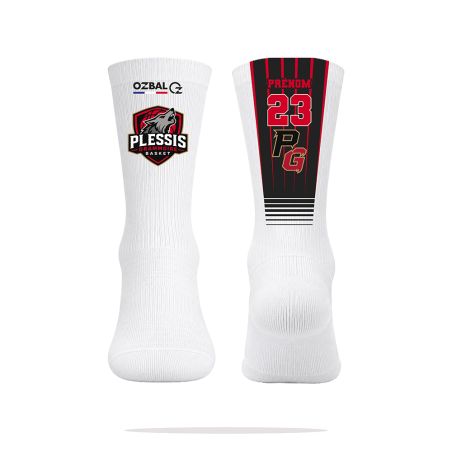 CHAUSSETTES MI-HAUTES CUSTOM Sublimées - HYOZ-800H - ASBPG BASKET
