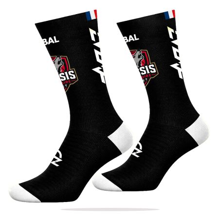 CHAUSSETTES MI-HAUTES BASKETBALL EVO PULSE Marquées - AKOZ-800MHP - ASBPG BASKET