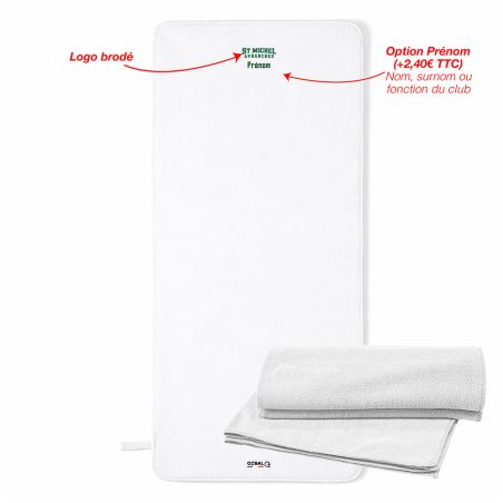 SERVIETTE SPORT EPONGE BRODÉE60 x 145 - R7100G - ST MICHEL D'AVRANCHES BASKET