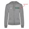 SWEAT ZIPPÉ CAPUCHE COTON BRODÉ Femme - R6425 - ST MICHEL D'AVRANCHES BASKET