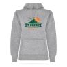 SWEAT CAPUCHE COTON Femme - R1068F - ST MICHEL D'AVRANCHES BASKET