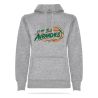 SWEAT CAPUCHE COTON Femme - R1068F - ST MICHEL D'AVRANCHES BASKET