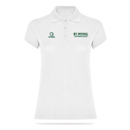POLO COTON BRODÉ Femme - R6634 - ST MICHEL D'AVRANCHES BASKET