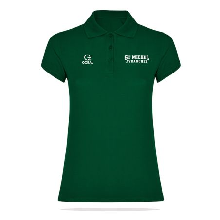 POLO COTON BRODÉ Femme - R6634 - ST MICHEL D'AVRANCHES BASKET