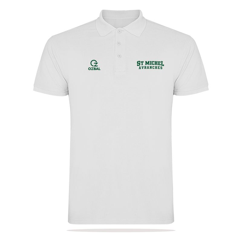 POLO COTON BRODÉ Homme / Enfant - R6638/E - ST MICHEL D'AVRANCHES BASKET
