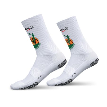 CHAUSSETTES AVEC GRIP MI-HAUTES ELITE - PA094 - ST MICHEL D'AVRANCHES BASKET