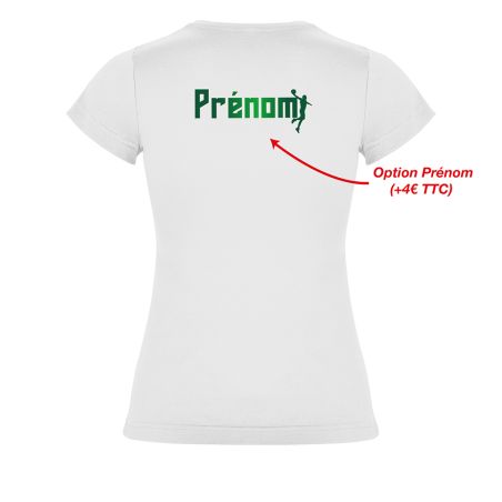 T-SHIRT COTON 155g Femme - R6627/R6646 - ST MICHEL D'AVRANCHES BASKET